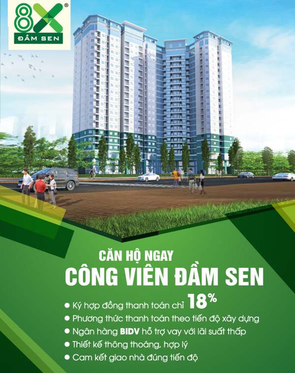 CĂN HỘ 8X ĐẦM SEN ĐƯỜNG TÔ HIỆU QUẬN TÂN PHÚ